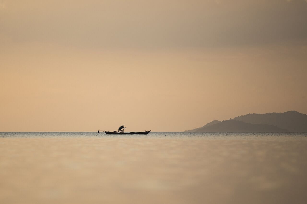 Still water, first light