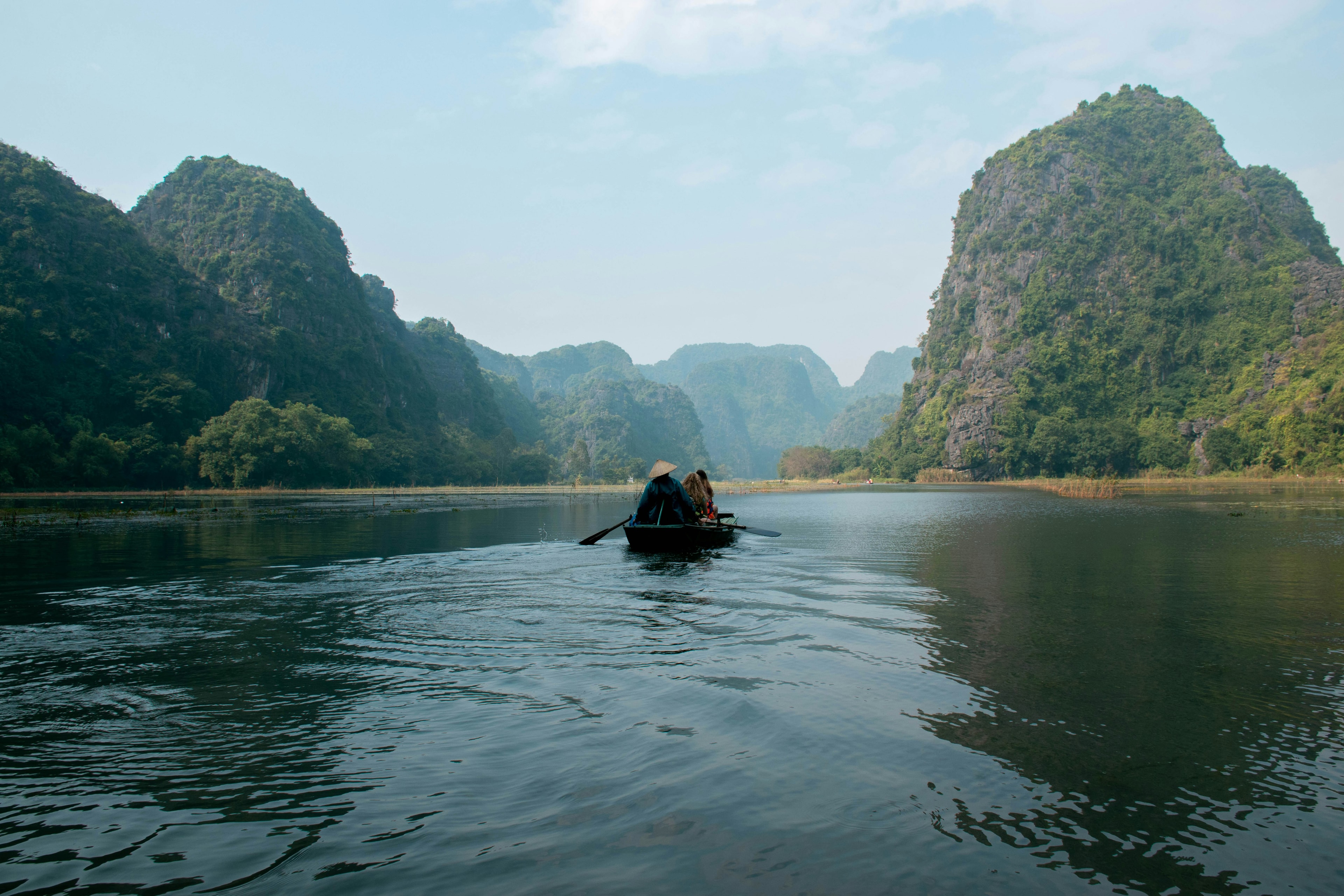 Trang An and all the boat activities