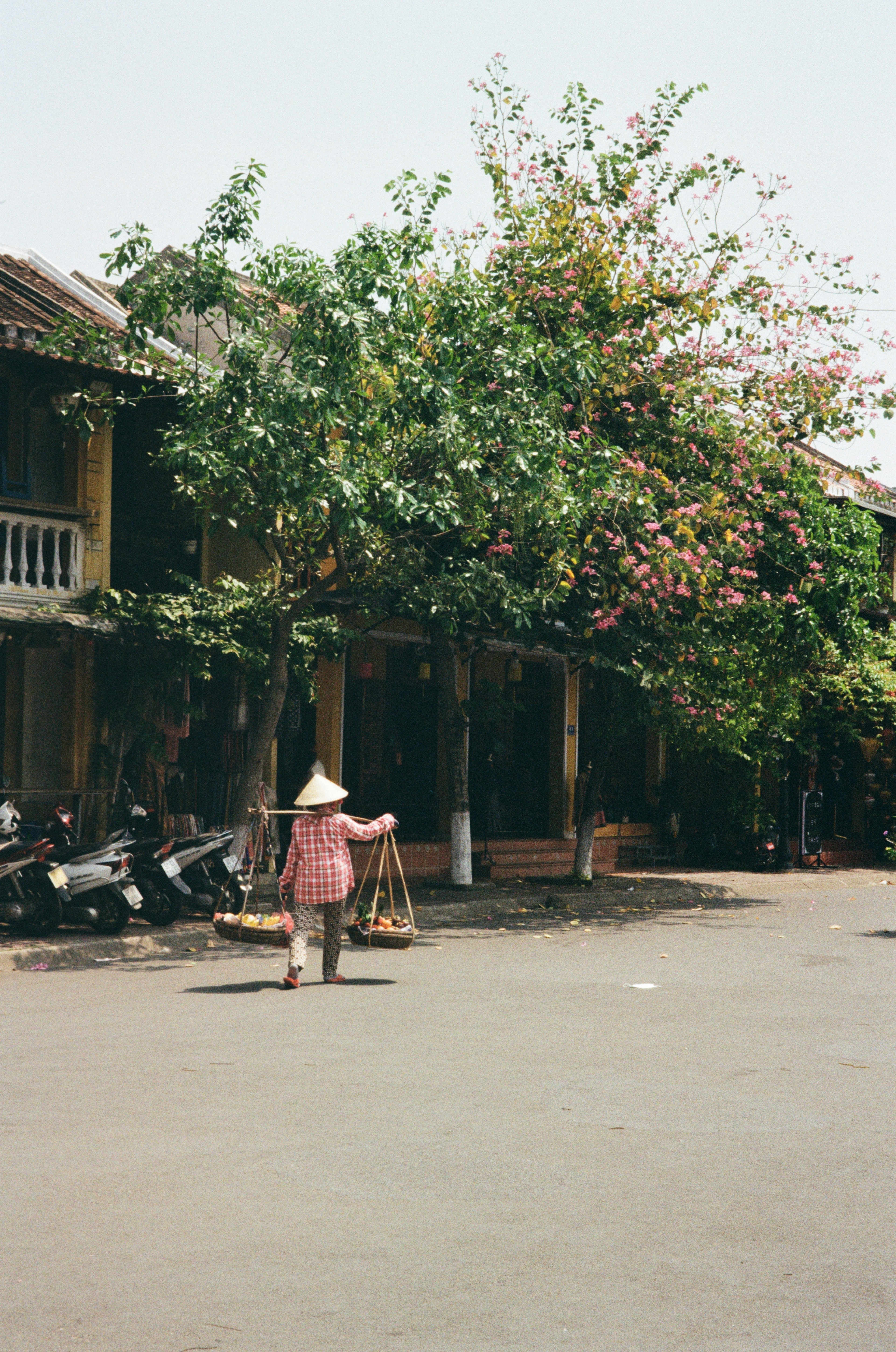 A vendor's morning round